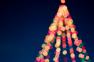 Lichter, Weihnachtsbaum, frohe Festatage